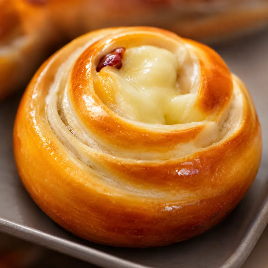Rosinha de Bacon e Mussarela